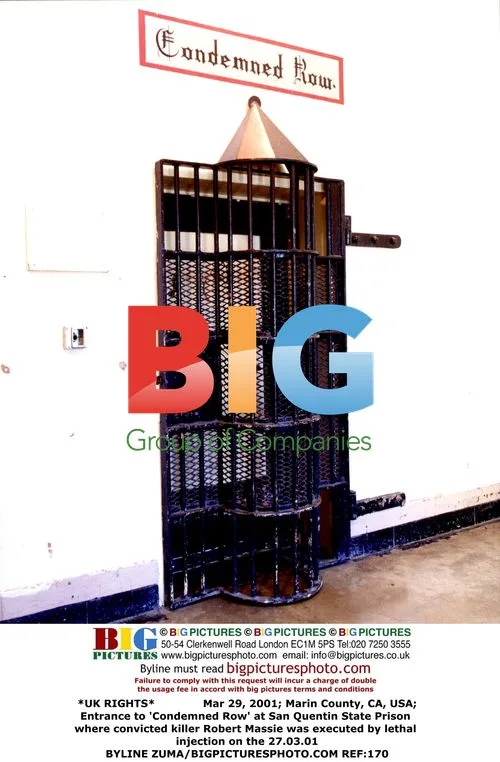 Entrance to San Quentin 'Condemned Row'