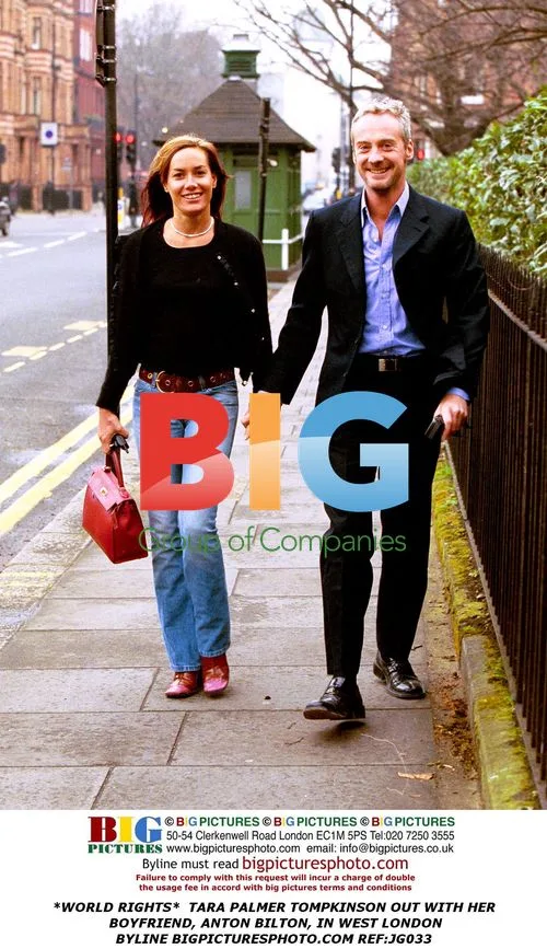 Tara Palmer-Tompkinson with Boyfriend Anton Bilton