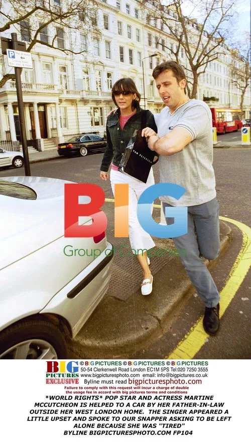 Martine McCutcheon Leaves Home