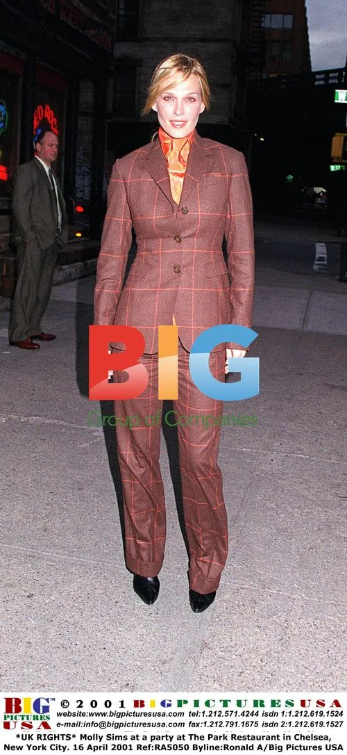 Molly Sims at Chelsea party in NYC