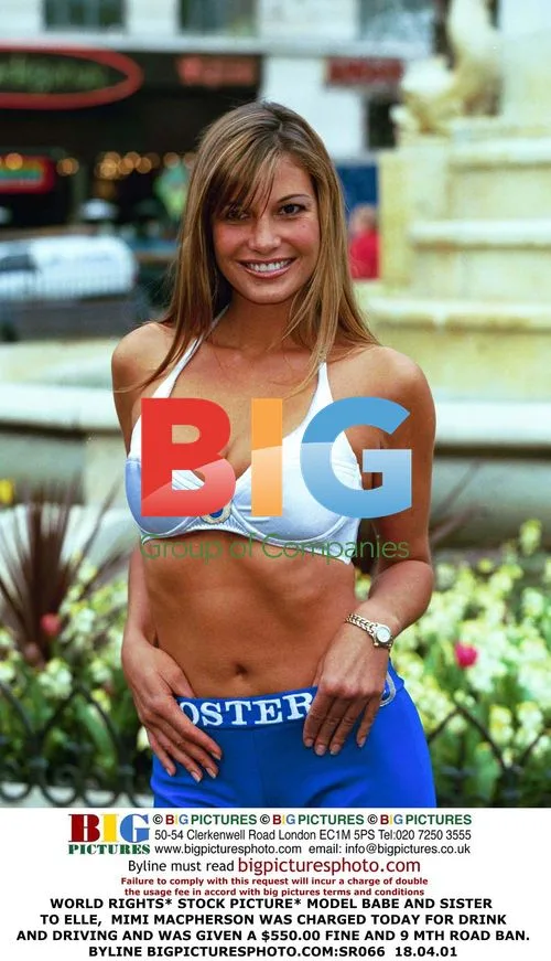 Mimi Macpherson Charged for Drink Driving