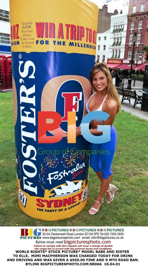 Mimi Macpherson Charged for Drink Driving