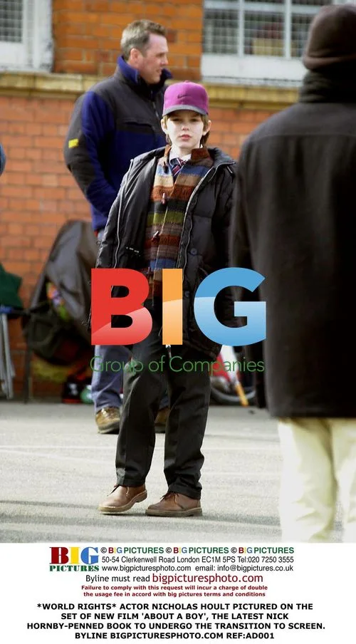 Nicholas Hoult on 'About a Boy' Film Set