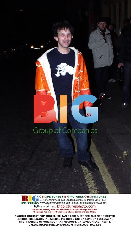 Pop Tunesmith Ian Brodie Out in London