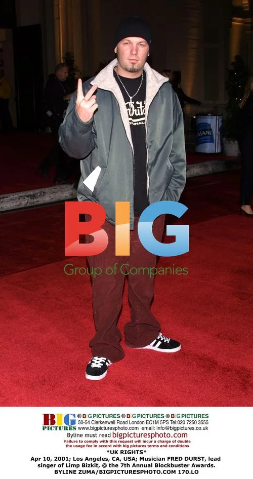 Fred Durst of Limp Bizkit at Blockbuster Awards