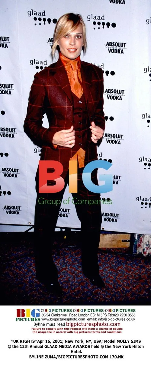 Molly Sims at 12th Annual GLAAD Media Awards