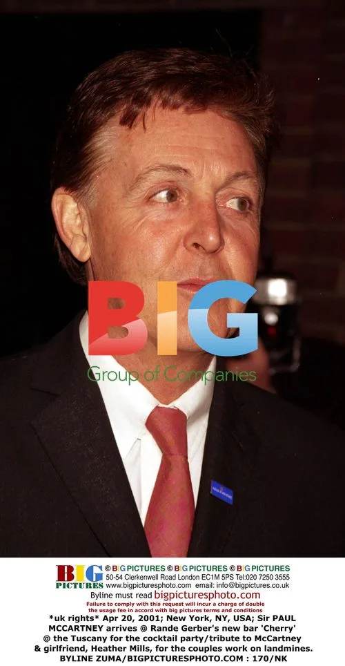Paul McCartney Arrives at Cherry Bar