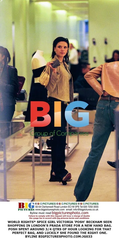 Victoria 'Posh' Beckham Shopping in London