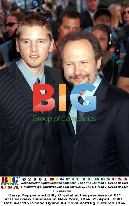 Barry Pepper and Billy Crystal at 61* premiere