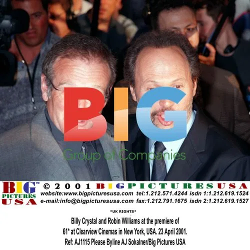 Billy Crystal and Robin Williams at 61* premiere