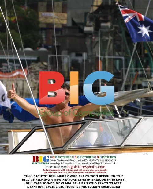 Bill Murry Films 'The Bill' Episode in Sydney
