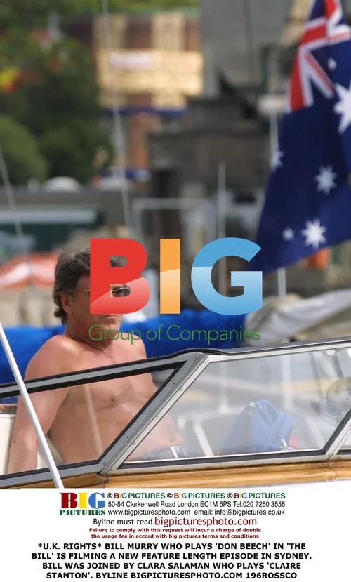 Bill Murry Filming New 'The Bill' Episode in Sydney