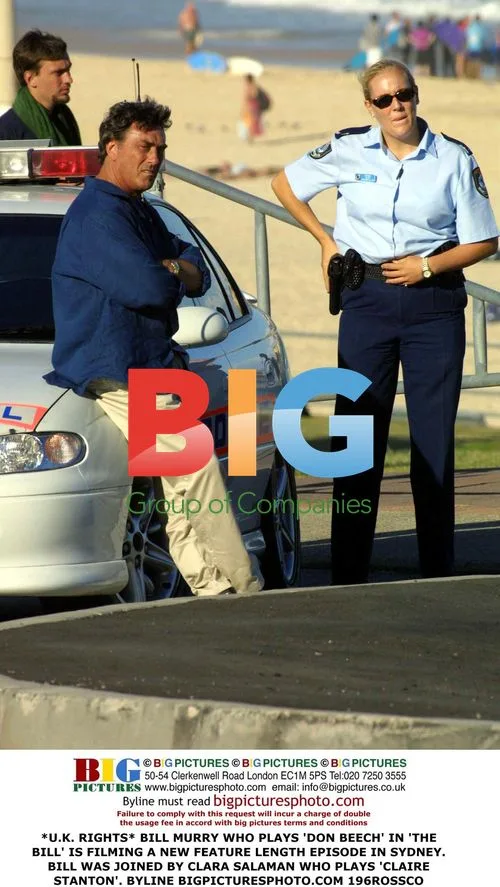 Bill Murry and Clara Salaman Film 'The Bill' in Sydney