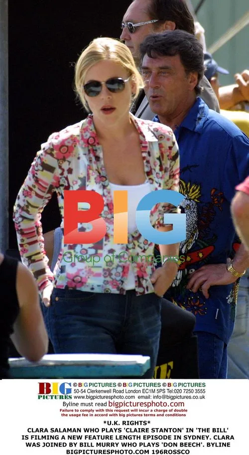 Clara Salaman films The Bill in Sydney