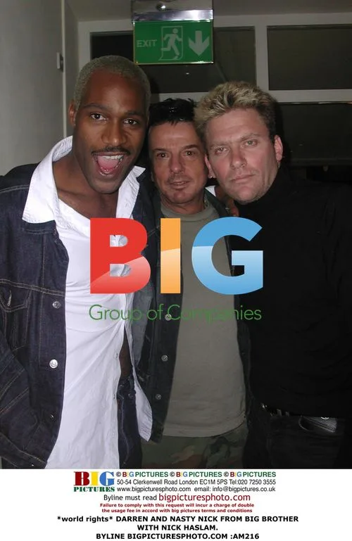 Darren and Nasty Nick from Big Brother with Nick Haslam