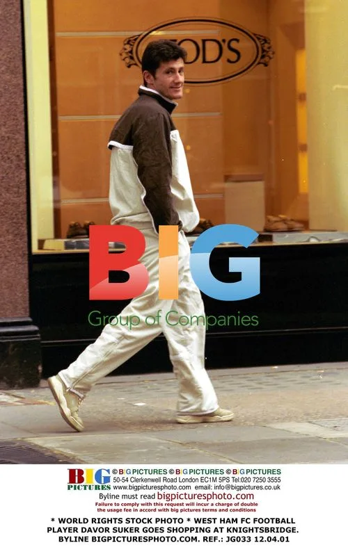 West Ham FC Player Davor Suker Goes Shopping