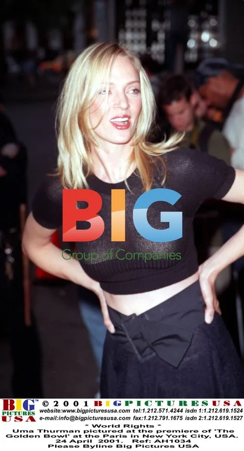 Uma Thurman at 'The Golden Bowl' Premiere