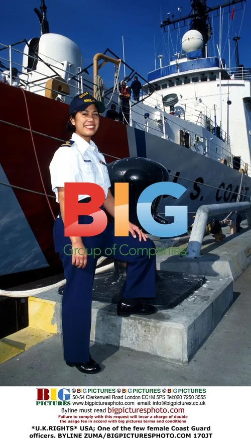 Female Coast Guard Officer