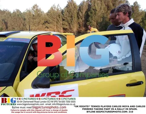 Carlos Moya and Carlos Ferrero Rally in Spain
