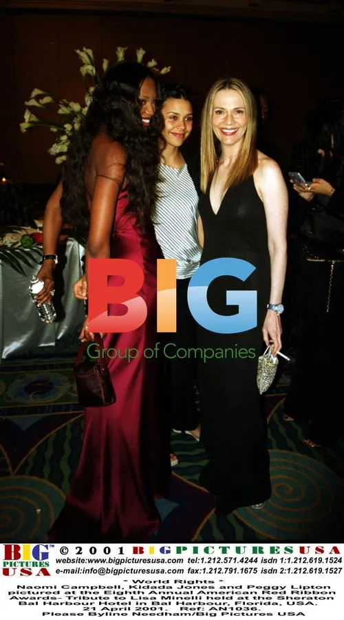 Naomi Campbell, Kidada Jones and Peggy Lipton at Red Ribbon Awards