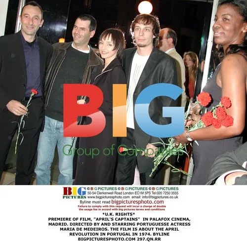 Premiere of "April's Captains" in Madrid