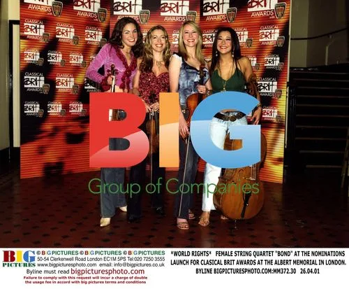 Female String Quartet "BOND" at Classical Brit Awards Nominations