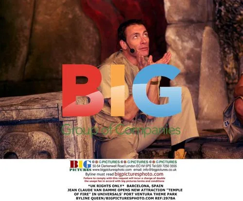 Jean Claude Van Damme Opens "Temple of Fire"