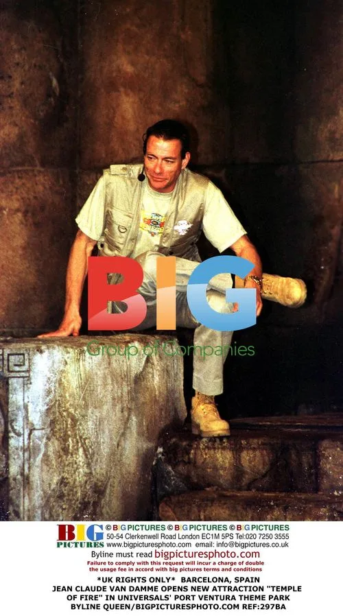 Jean Claude Van Damme Opens "Temple of Fire"