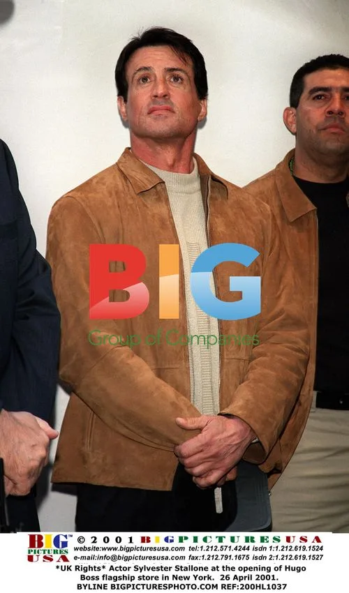 Stallone at Hugo Boss Store Opening