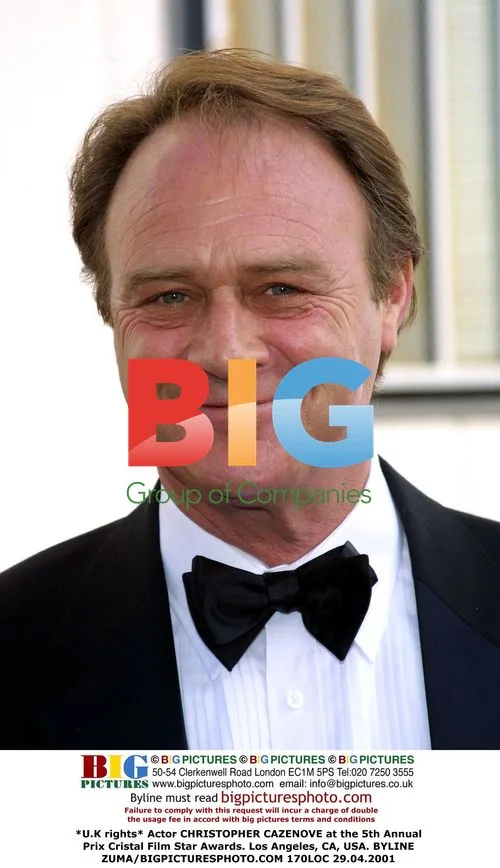 Christopher Cazenove at Prix Cristal Film Star Awards