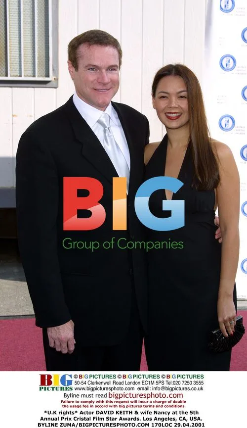 DAVID KEITH & wife Nancy at Prix Cristal Awards