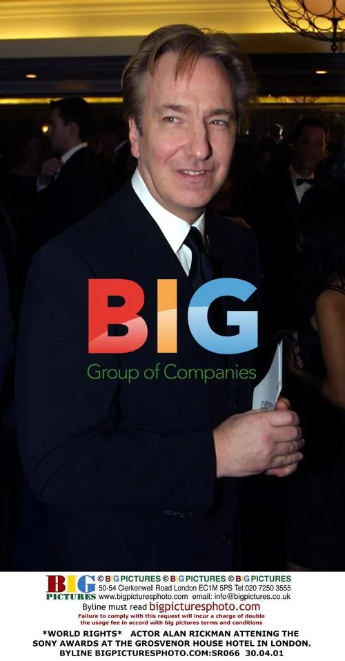 Alan Rickman at Sony Awards in London