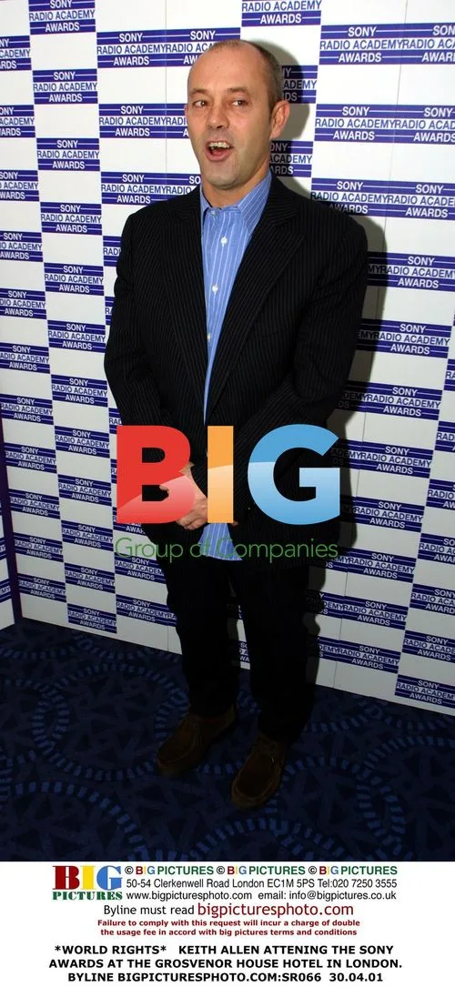 KEITH ALLEN at SONY AWARDS in LONDON