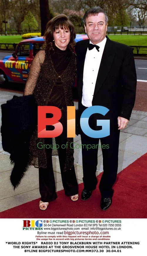 Tony Blackburn at Sony Awards in London