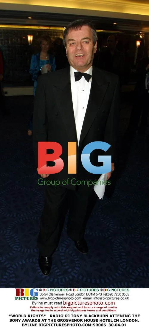 Radio DJ Tony Blackburn at Sony Awards