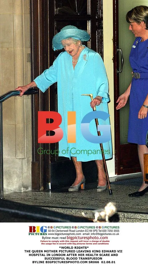 Queen Mother Leaves Hospital