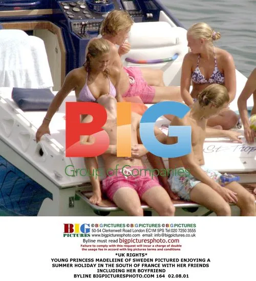 Princess Madeleine on French Riviera Vacation