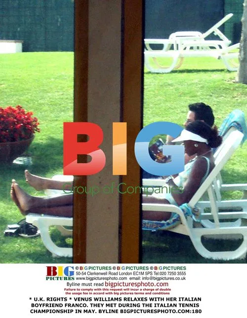 Venus Williams and Boyfriend at Italian Tennis Championship