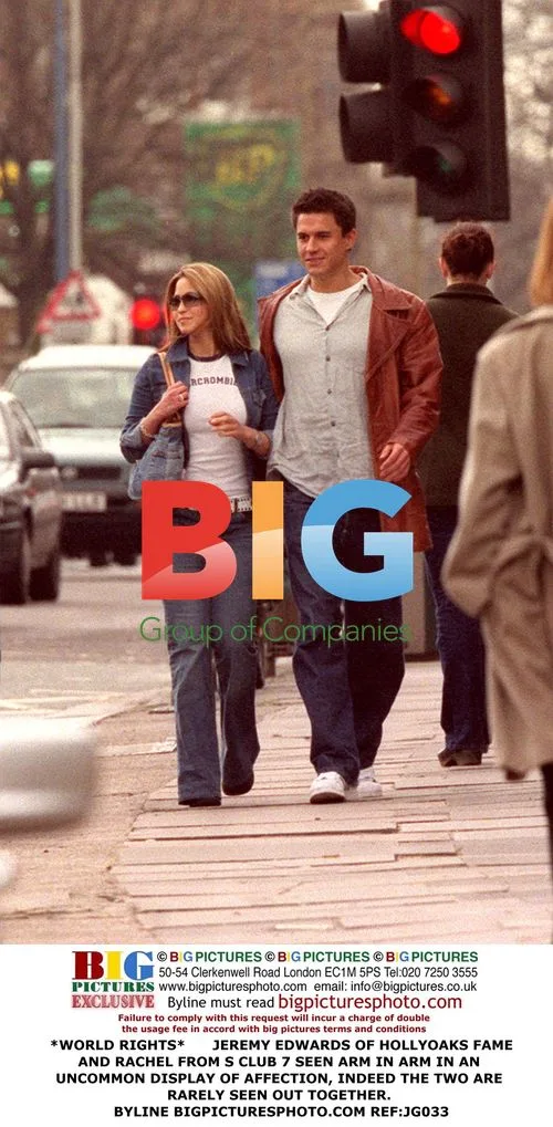Jeremy Edwards and Rachel of S Club 7