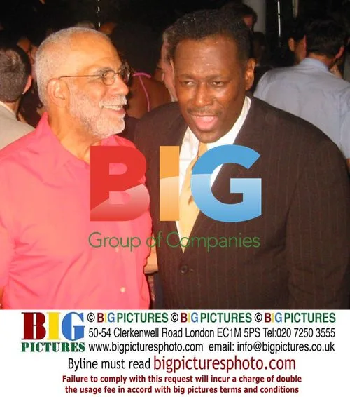 Ed Bradley & Luther Vandross celebrate new album