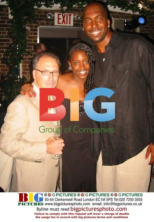 Jery Enzerillo & John Sali at Luther Vandross Album Party
