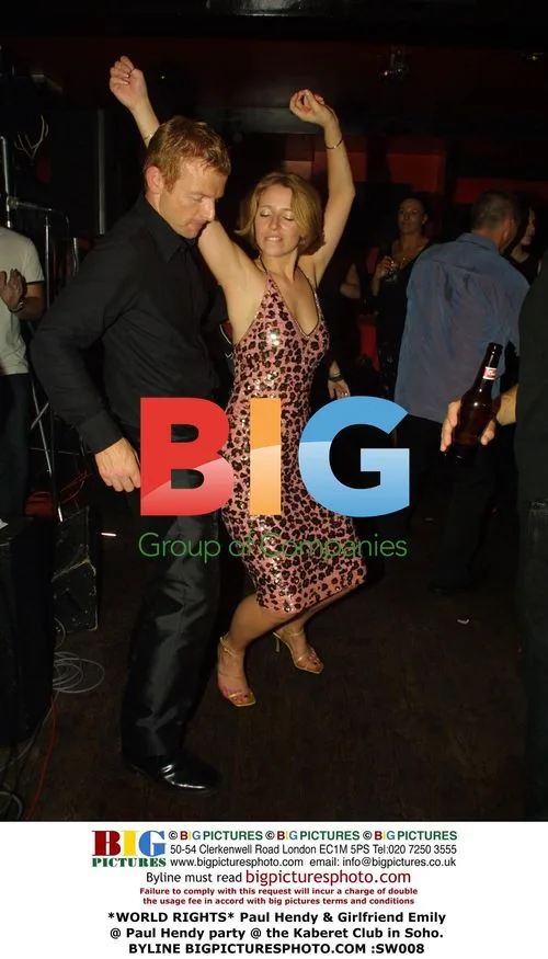 Paul Hendy & Girlfriend Emily at Party