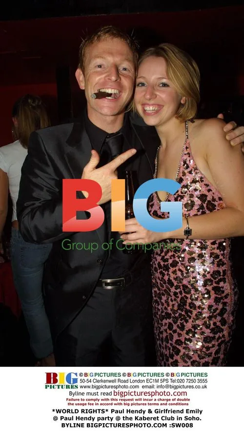 Paul Hendy & Girlfriend Emily at Party