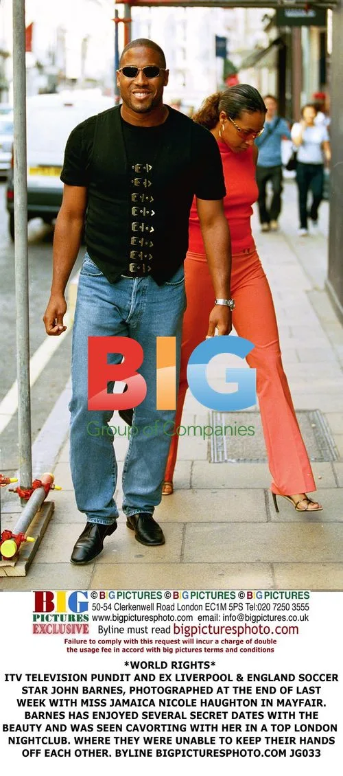 John Barnes and Nicole Haughton Spotted Out