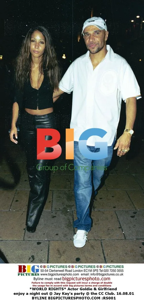 Goldie & Girlfriend at Jay Kay's Party
