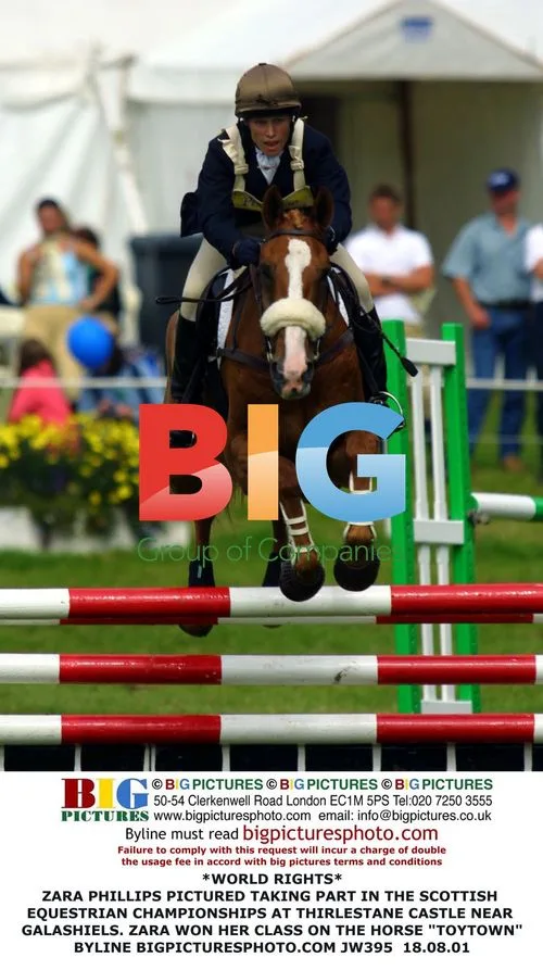 Zara Phillips Wins Scottish Equestrian Championships
