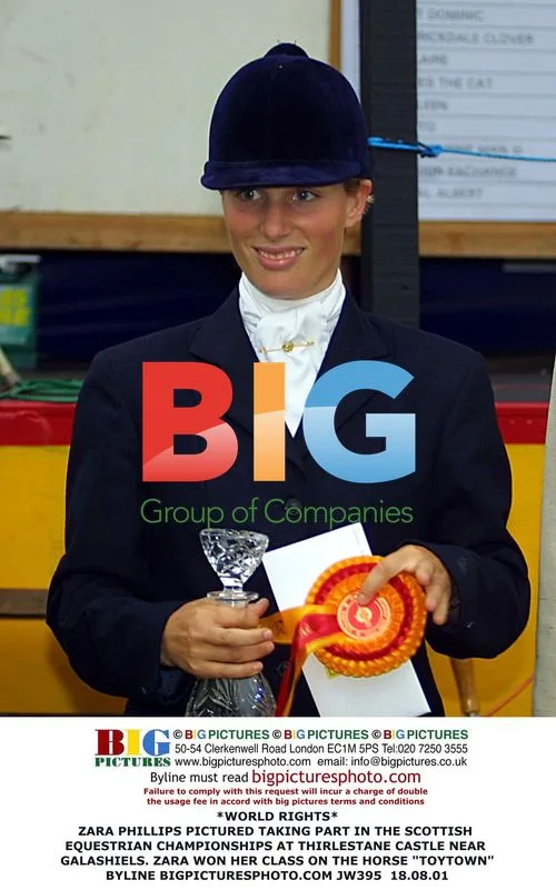 Zara Phillips Wins Scottish Equestrian Championships