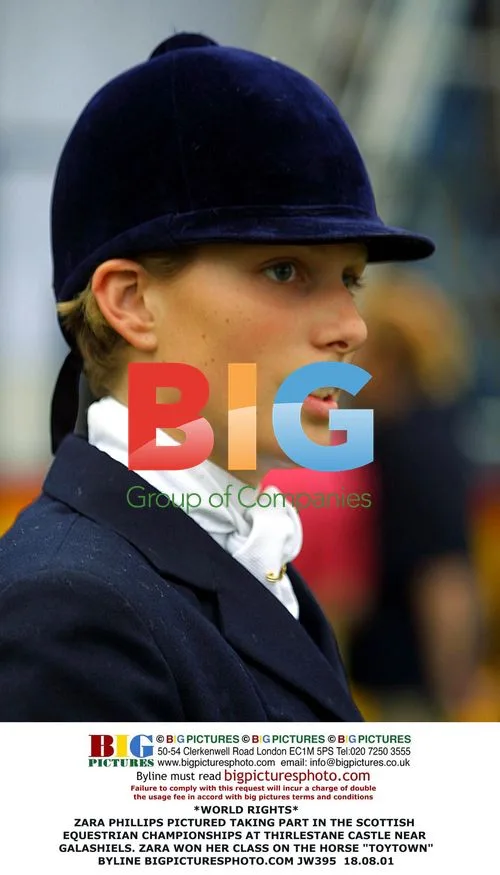 Zara Phillips at Scottish Equestrian Championships