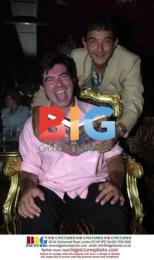 Eddie Kidd and John Altman at Book Launch