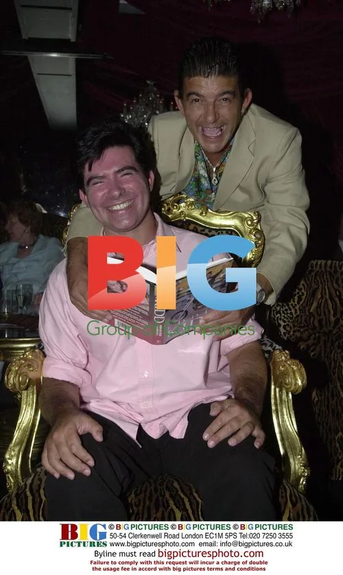 Eddie Kidd and John Altman at Book Launch
